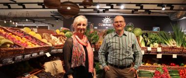 Anja Dördelmann und Johannes Hagner im Herzstück Horgau