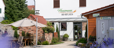 Biohof und Café Hausmann Außenansicht
