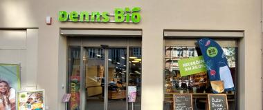 Denns BioMarkt neuen Markt in Augsburg Innenstadt.